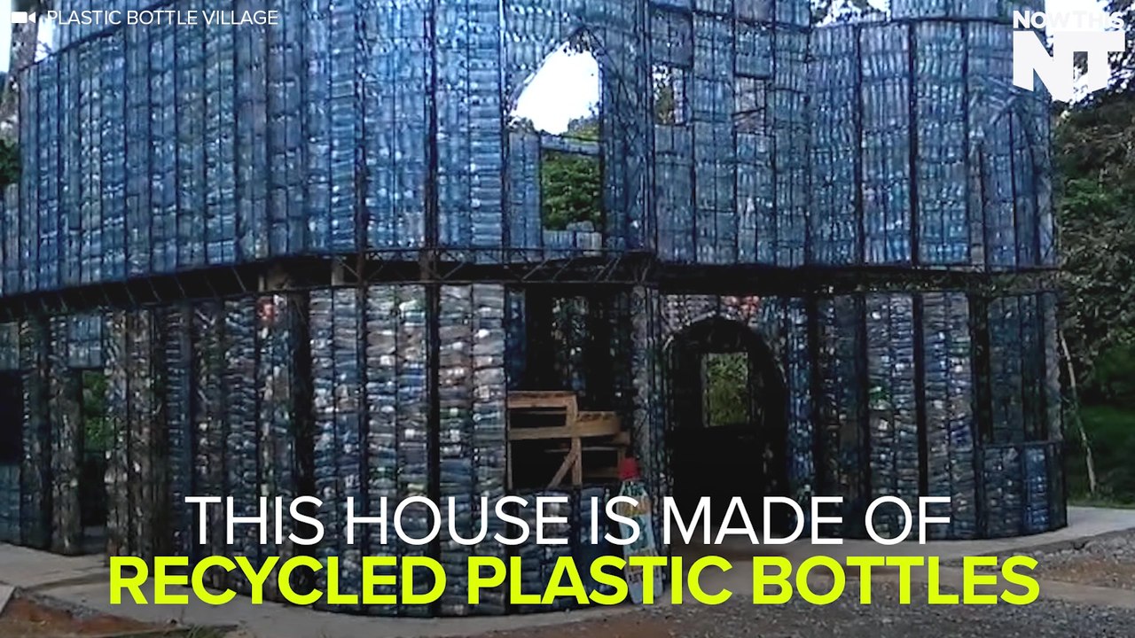 This Village Is Built Almost Entirely of Plastic Bottles