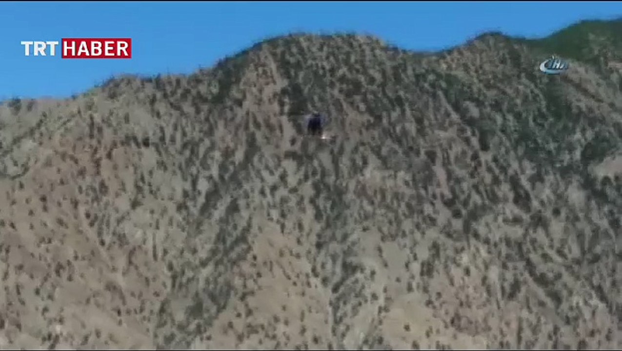 DSİ Genel Müdürü’nü taşıyan helikopter yan yattı