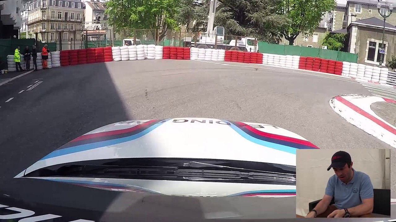 Un tour de circuit du Grand Prix de Pau commenté par Julien Fébreau, la voix de la Formule 1