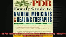 Free Full PDF Downlaod  The PDR Family Guide to Natural Medicines and Healing Therapies PDR Family Guides Full Free