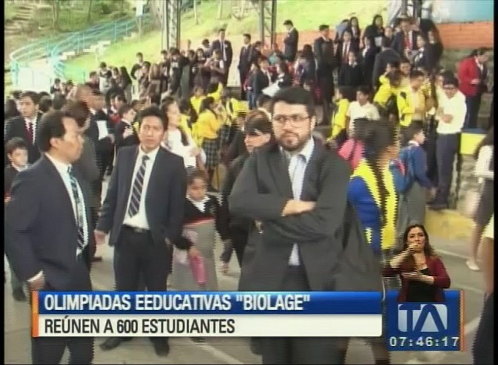 Olimpiadas educativas "Biolage" reúnen a 600 estudiantes