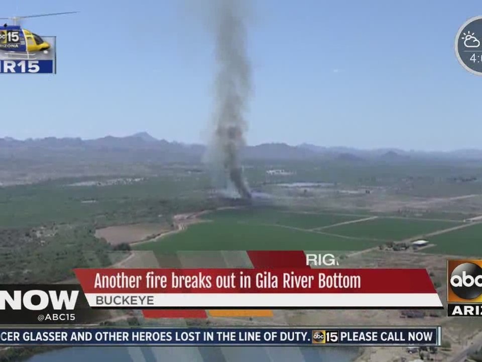 15 acre brush fire under control