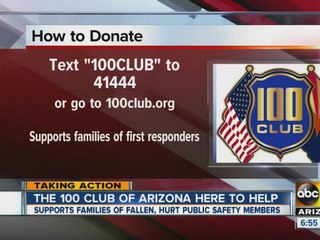 100 Club helps families of officers injured in the line of duty