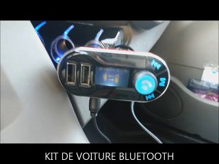 KIT VOITURE BLUETOOTH 4 en 1 - VICTSING