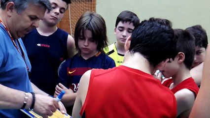 ENTRENAMIENTOS EQUIPO ALEVIN MASCULINO C.B. CHIPIONA.CHARLAS TÁCTICAS.