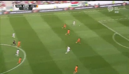 Adam Szalai Super Chance HD - Hungary 0-0 Ivory Coast 20.05.2016