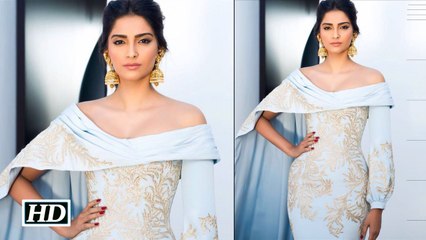 Watch Sonam Kapoors Desi Touch for amfAR Cannes 2016