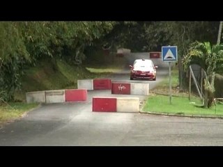 Frederic Pardo au Rallye de Goyave