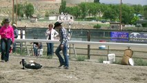 Lexi Goat Tying JR Rodeo Elko 7/27/2014