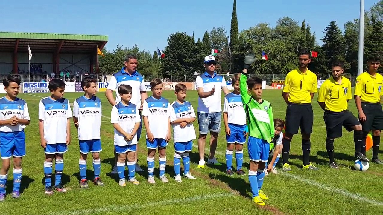 Tournoi de L'Aspres à Banyuls Des Aspres équipe de Christophe Mai 2016 Entrée Finale contre Thuir