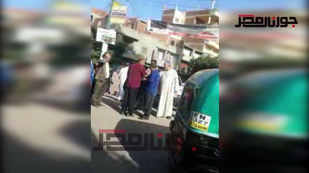 عمدة ميت بدر حلاوة يقيم سرادق عزاء لتأبين ضحايا الطائرة المنكوبة