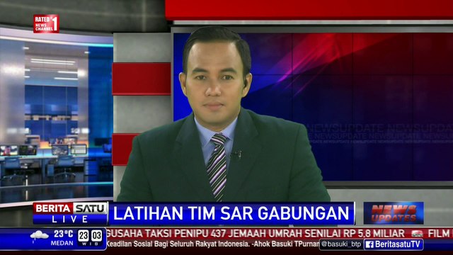 TNI AL Latihan Penyelamatan Korban Kecelakaan di Laut