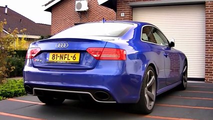 Audi RS5 Start & Revving!