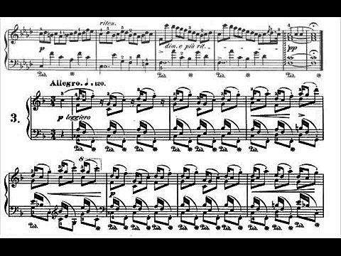 Vladimir Horowitz - Frédéric Chopin étude Op 25 n. 3, recorded 1934