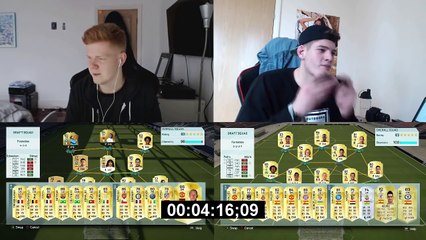 INSANE TWO PLAYER FUT DRAFT!! MY BEST EVER!! WITH JMXFIFA!! FIFA 16