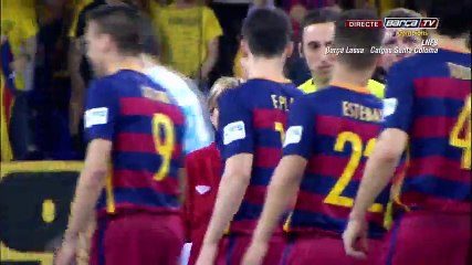 DIRECTE / (FUTSAL) FC Barcelona Lassa - Catgas Santa Coloma (141)