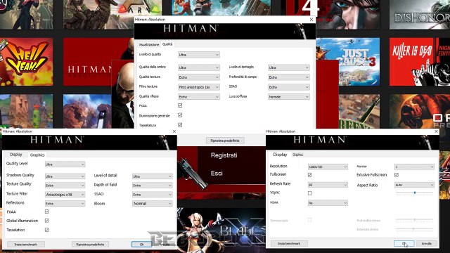 Hitman Absolution GTX 750 Ti - i5 6500 - 8GB RAM - 1080p - 900p - 720p