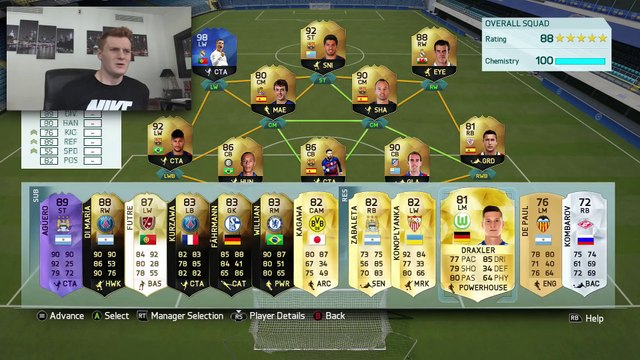 I GOT THE BEST 190 FUT DRAFT EVER!!! - FIFA 16 Ultimate Team