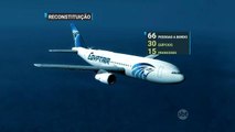 Avião com 66 pessoas a bordo cai no Mar Mediterrâneo