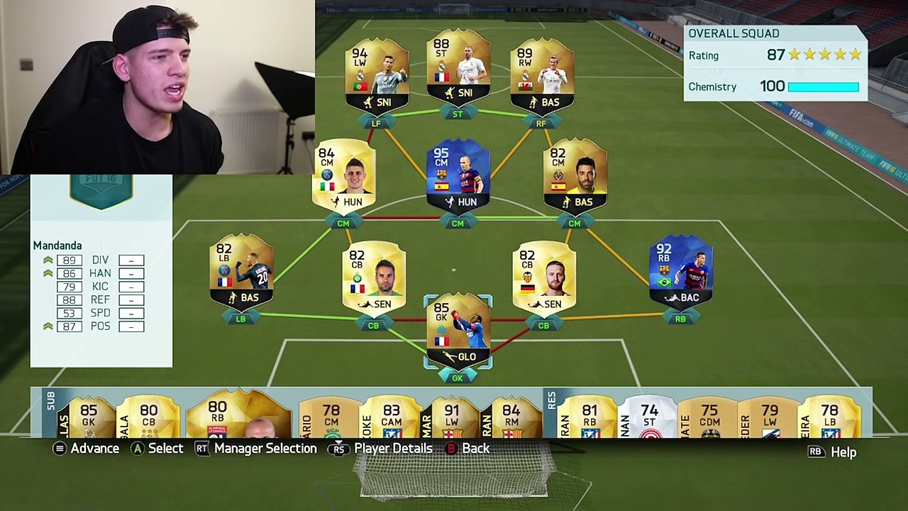 INCREDIBLE FUTDRAFT!!! - RAINBOW DRAFT HOLY SHIT... (Fifa 16 Ultimate Team)