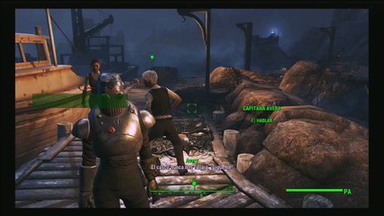 Скачать видео: Fallout 4 gameplay Español parte 99, Far Harbor DLC, Llegando a Far Harbor y conociendo a sus habitantes