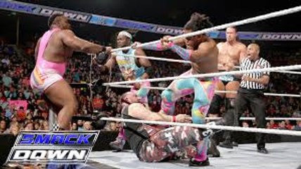 The New Day & Big Cass vs. The Vaudevillains & The Dudley Boyz - 8-Man Tag- SmackDown, May 19, 2016