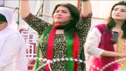 Women are Dancing in PTI Jalsa Faisalabad