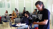 Los concejales María Vázquez y Carlos Sanchez informan de acuerdos para asfaltado de calles