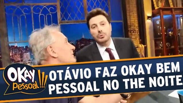 Otávio Mesquita mostra os bastidores do The Noite