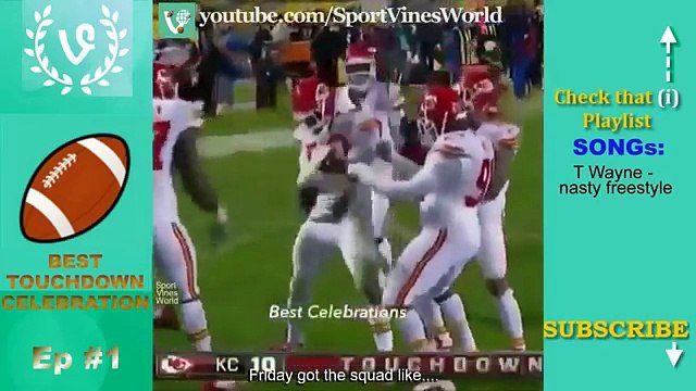 Best Football Touchdown Celebrations of All Times (w Title & Song's name)