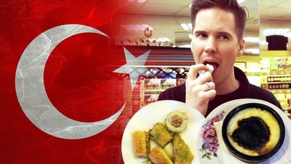 Taste Testing Turkish Sweets [Kult America]