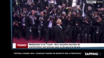 Festival Cannes 2016 : Charlize Theron ne respecte pas la règle du tapis rouge (Vidéo)