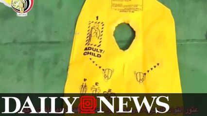 Video Of EgyptAir Plane Crash Debris