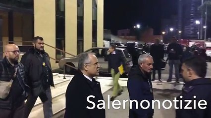 Lotito contestato a fine gara