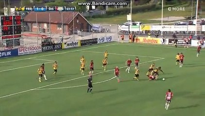 Akpoveta GOAL (2:0) Frej vs Orgryte (2016.05.21)