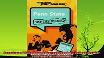 new book  Penn State Off the Record College Prowler College Prowler Penn State Off the Record