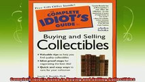 new book  Complete Idiots Guide to Buying and Selling Collectibles