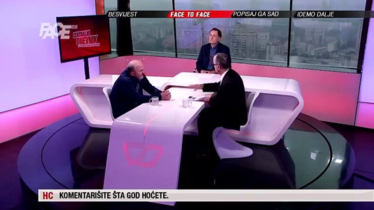 Latić-Galijašević u Face to Face- Konju, budalo, idiote. Ja sam bio veza sa mudžahedinima