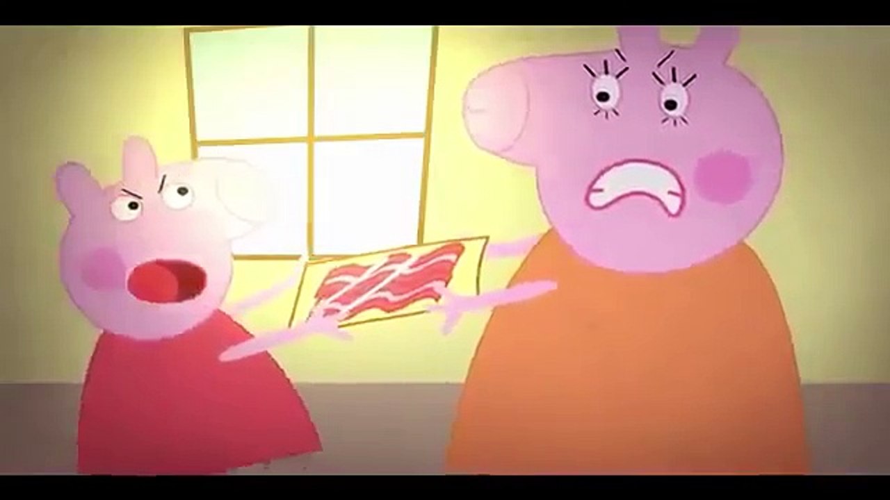 Peppa Pig y el tocino -- Vídeo de Risa