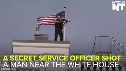 The Secret Service Shot A Man Near The White House