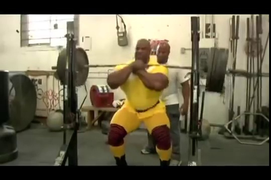 Ronnie Coleman - The King Of Bodybuilding - Leg Training For The Olympia 2007