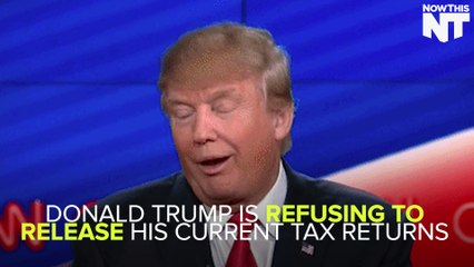 Past Returns Prove Donald Trump Has Paid Zero Income Tax In Previous Years