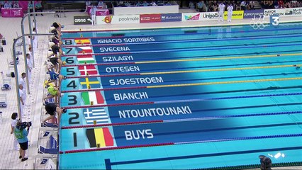 finale 100m papillon F - ChE 2016 natation