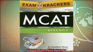 new book  Examkrackers MCAT Biology