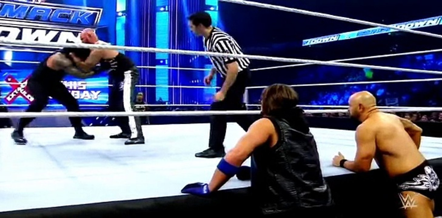 WWE SmackDown 19_05_2016 Roman Reigns vs Luke Gallows