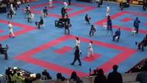 2014 Pan Am Karate Championship 14-15 Female -54 Kg Kumite Peru vs  USA