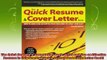 new book  The Quick Resume  Cover Letter Book Write and Use an Effective Resume in Only One Day