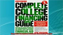 read here  Barrons Complete College Financing Guide