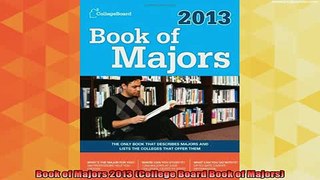 best book  Book of Majors 2013 College Board Book of Majors