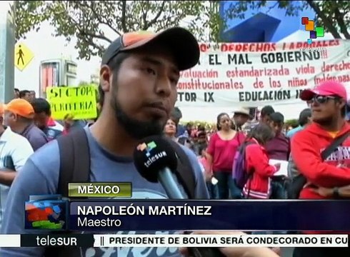 México: gob. anuncian despidos de maestros movilizados